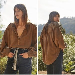 🤎Free People Beach Day Pullover Size XS🤎